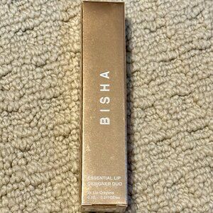 2 New Bisha Essential Lip Designer Duo Lip Crayons San Tropez/St. Barths